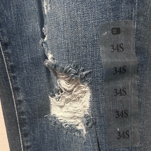 willow & root mom jeans, high waisted; never worn and still has tags. size: 36 - Picture 3 of 4